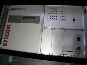 SYSCOM SEISMIC MONITORING STATION TO INCLUDE: IN CABINET (1) NETWORK CONTROL CENTER (2) MR 2002 STRONG MOTION SYSTEM, MOTION CONTROL SENSORS, (1) POWER SUPPLY, (1) AXIOMTEK MONITOR, IN BOX, LARGE QUANTITY OF SYSCOM MR 2002 STRONG MOTION SYSTEM, MOTION CONTROL SENSORS, (1) TITTABLE FOR MR 2002 PART# 13.11.0002 (1) LOCKED SCHAFF CABINET WITH RELATED CONTENTS, (1) COLOR PRINTER. LOADING & HANDLING FEE $15-4574
